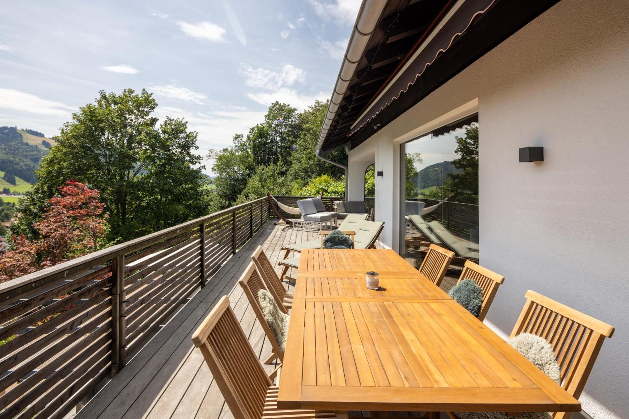 Wald Lounge Villa Oberstaufen Exterior photo